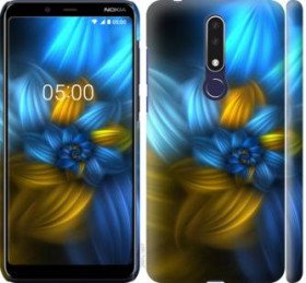 Чохли, бампера Чехлы, бампера ^/--/^ Чехол на Nokia 3.1 Plus Узор 46 2897 /--/ m-1607 - фото фото фото