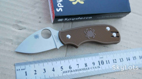 Ножі, мультітули Ножи, мультитулы ^/--/^ Spyderco Squeak C /--/ 154 /--/ PPN, FRN Brown, Böhler N /--/ 690 /--/ Co Satin, Оригінал, Outdoor, EDC, Slip-Joint ^_^^^ Spyderco Squeak C /--/ 154 /--/ PPN, FRN Brown, Böhler N /--/ 690 /--/ Co Satin, Оригинал, Outdoor, EDC, Slip-Joint - фото фото фото