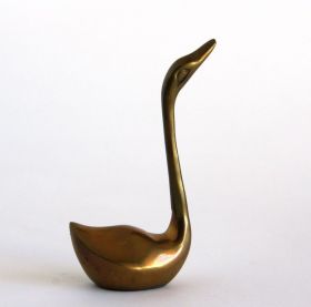 Статуетки, Скульптури, Фігурки, Фарфор Статуэтки, Скульптуры, Фигурки, Фарфор ^/--/^ Антикварная фигурка статуэтка Лебедь №3, бронза ^_^^^ Антикварна фігурка статуетка Лебідь No /--/ 3, бронза - фото фото фото