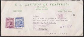 Америка Америка ^/--/^ Венесуэла 1954 ЦЕЛЬНАЯ ВЕЩЬ ПОЧТОВЫЙ ДОКУМЕНТ КЛАССИКА СТАНДАРТ ЗАКАЗНОЕ ПИСЬМО АВИА ^_^^^ Венесуела 1954 ЦІЛЬНА ВЕЩЬ ПОШТОВИЙ ДОКУМЕНТ КЛАСИКА СТАНДАРТ ЗАКАЗНЕ ПИСЬМ АВІА - фото фото фото