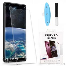 Плівки для екранів Пленки для экранов ^/--/^ Защитное стекло Curved Glass для Samsung Galaxy Note 9 с УФ клеем ^_^^^ Curved Glass для Samsung Galaxy Note 9 з УФ клеєм - фото фото фото