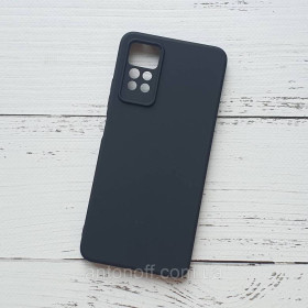 Зарядні пристрої Зарядные устройства ^/--/^ Чохол для Xiaomi Redmi Note 11 Pro силіконовий, чорний ^_^^^ Чехол Xiaomi Redmi Note 11 Pro для телефона силиконовый Черный - фото фото фото
