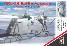 : : ^/--/^ AMG 35305 Аэросани НКЛ-26 Финской армии, 1/35 ^_^^^ AMG 35305 Аеросані НКЛ-26 Фінської армії, 1/35 - фото фото фото