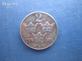 Швеція Швеция ^/--/^ Монета 2 эре Швеция 1943 сталь ^_^^^ Монета 2 ери Швеція 1943 сталь - фото фото фото