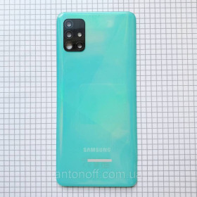 Корпуса на Samsung Корпуса на Samsung ^/--/^ Задня кришка Samsung A /--/ 515 /--/ F Galaxy A /--/ 51 для телефону синій оригінал з розборки ^_^^^ Задняя крышка Samsung A /--/ 515 /--/ F Galaxy A /--/ 51 для телефона синий оригинал из разборки - фото фото фото