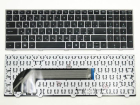Клавіатури Клавиатуры ^/--/^ Клавиатура для HP Probook 4540 /--/ S, 4545 /--/ S (RU Black Серая рамка) ^_^^^ Клавіатура для HP Probook 4540 /--/ S, 4545 /--/ S (RU Black Сіра рамка) - фото фото фото