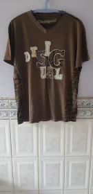 Футболки, майки Футболки, майки ^/--/^ Футболка &amp;quot;Desigual&amp;quot;     (100% cotton, L, India) б/у ^_^^^ Футболка &amp;quot;Desigual&amp;quot; (100% cotton, L, India) б/у - фото фото фото