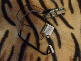 Інші комплектуючі Другие комплектующие ^/--/^ Плата USB, LAN для ноутбука MSI MS-1632 - фото фото фото