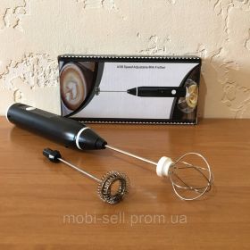 Інші аксесуари та комплектуючі Другие аксессуары и комплектующие ^/--/^ Б/В Ручной капучинатор (спениватель молока) на аккумуляторе с USB зарядкой ^_^^^ Б/В Ручний капучинатор (спінювач молока) на акумуляторі з USB зарядкою - фото фото фото