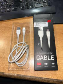 Кабелі Кабели ^/--/^ Кабель 2 /--/ E 2 /--/ E-CCAL-WH USB - Lightning 1 /--/ m № 232704205 ^_^^^ Кабель 2 /--/ E 2 /--/ E-CCAL-WH USB - Lightning 1 /--/ m No 232704205 - фото фото фото