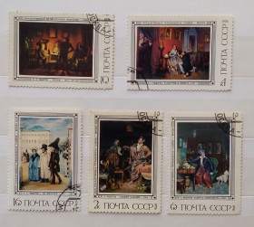 Мистецтво Искусство ^/--/^ СССР 1976 г - Русская живопись XIX в. П. А. Федотов ^_^^^ СРСР 1976 р - Російський живопис XIX ст. П. А. Федотов - фото фото фото