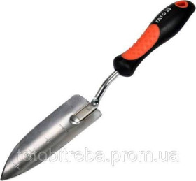 Секатори, сучкорізи, ножиці Секаторы, сучкорезы, ножницы ^/--/^ Лопатка посадкова, вузька, хромована, ергон.руч YATO, l /--/ 340 мм YT-8885 ^_^^^ Лопатка посадочная, узкая, хромированная, эргон.руч YATO, l /--/ 340 мм YT-8885 - фото фото фото