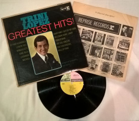 Платівки Пластинки ^/--/^ Trini Lopez - Greatest Hits! - 1963-66.  (LP). 12. Vinyl. Пластинка. U.S.A. ^_^^^ Trini Lopez - Greatest Hits! - 1963-66. (LP). 12. Vinyl. Платівка. U.S.A. - фото фото фото