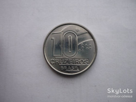 Бразилія Бразилия ^/--/^ Бразилия 10 крузейро 1991 зл/б /--/ 01,1 ^_^^^ Бразилія 10 крузейро 1991 зл/б /--/ 01,1 - фото фото фото