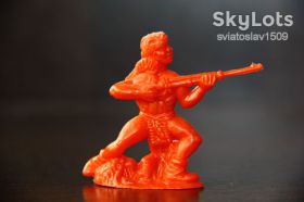 Фігурки, солдатики Фигурки, солдатики ^/--/^ индеец   (DOMPLAST - LEYLA) ФРГ 54 /--/ мм ЛЮКС!! ^_^^^ Індіанець (DOMPLAST - LEYLA) ФРН 54 мм ЛЮКС!! - фото фото фото