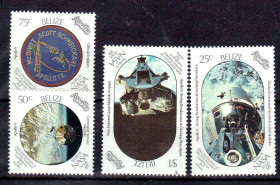 Освоєння космосу Освоение космоса ^/--/^ Космос . Белиз  1989 г  ** - ^_^^^ Космос. Беліз 1989 - фото фото фото