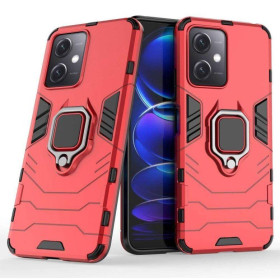 Чохли, бампера Чехлы, бампера ^/--/^ Чохол Fiji Ring для Xiaomi Redmi Note 12 5 /--/ G Global броньований бампер з кільцем підставкою червоний ^_^^^ Чехол Fiji Ring для Xiaomi Redmi Note 12 5 /--/ G Global бронирован бампер с кольцом подставкой красный - фото фото фото