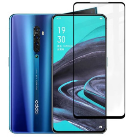 Чохли, бампера Чехлы, бампера ^/--/^ Захисне скло Fiji Premium для Oppo Reno 2 повне проклеювання Anti-Static чорний ^_^^^ Защитное стекло Fiji Premium для Oppo Reno 2 полное проклеивание Anti-Static черный - фото фото фото