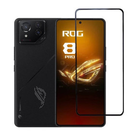Чохли, бампера Чехлы, бампера ^/--/^ Захисне скло LUX для Asus ROG Phone 8 / ROG Phone 8 Pro повна проклейка чорний ^_^^^ Защитное стекло LUX для Asus ROG Phone 8 / ROG Phone 8 Pro полная проклейка черный - фото фото фото