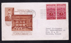 Тематичні колекції Тематические коллекции ^/--/^ Спорт . США  1948 г   ХМК КПД СГ  - ^_^^^ США 1948 ХМК ККД СГ - - фото фото фото