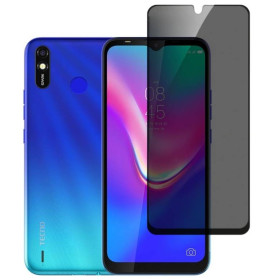 Чохли, бампера Чехлы, бампера ^/--/^ Захисне скло Fiji Privacy для Tecno Spark 4 Lite антишпигун Anti-peeping повна проклейка чорний ^_^^^ Защитное стекло Fiji Privacy для Tecno Spark 4 Lite антишпион Anti-peeping полная проклейка черный - фото фото фото