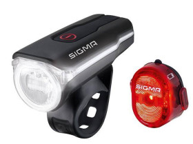 Ліхтарі, ліхтарики Фонари, фары ^/--/^ Комплект ламп Sigma Aura 60 + Nugget II + кабель USB (OBK /--/ 750) - фото фото фото