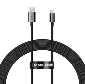 Кабелі Кабели ^/--/^ Кабель Baseus Superior Series USB - Type-C PD /--/ 100 /--/ W (5 /--/ A) 2 /--/ м для швидкої зарядки і передачі даних Black ^_^^^ Кабель Baseus Superior Series USB - Type-C PD /--/ 100 /--/ W (5 /--/ A) 2 /--/ м для быстрой зарядки и передачи данных Black - фото фото фото