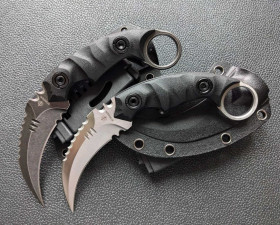 Ножі, мультітули Ножи, мультитулы ^/--/^ Ніж Strider Karambit. D /--/ 2 steel. ніж керамбіт ^_^^^ Неж Strider Karambit. D /--/ 2 steel. чем керамбит - фото фото фото