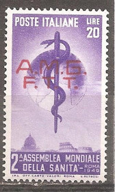 Інші країни Другие страны ^/--/^ Триест   (Зона А) 1949 Sc.49 * ^_^^^ Трієст (Зона А) 1949 Sc.49 * - фото фото фото