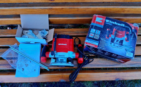 Електрорубанки, фрезери Электрорубанки, фрезеры ^/--/^ Фрезер Einhell TC-RO 1155 E - фото фото фото