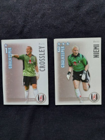 Вкладиші від жуйок Вкладыши от жвачек ^/--/^ Футбольный клуб  FULHAM   ( 2006- 2007) Shoot Out    (TRADING CARD GAME)  2 карточки. 9×6.5 см ^_^^^ Футбольний клуб FULHAM (2006-2007) Shoot Out (TRADING CARD GAME) 2 картки. 9×6.5 см - фото фото фото