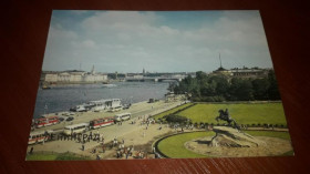 Інше Другое ^/--/^ Открытка видовая. Ленинград 1988 площадь Декабристов чистая ^_^^^ Листівка видова. Ленінград 1988 площа Декабристів чиста - фото фото фото