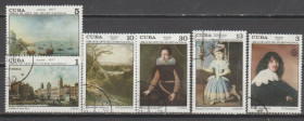 Острівні держави Островные государства ^/--/^ Куба 1977 живопись серия ^_^^^ Куба 1977 живопис серія - фото фото фото