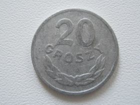 - року - года ^/--/^ Польша 20 грошей 1965 года #14426 ^_^^^ Польща 20 грошей 1965 року #14426 - фото фото фото