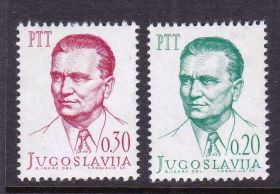 Балканський півострів Балканский полуостров ^/--/^ EU Югославия  1966 г MNH - личности - Тито ^_^^^ EU Югославія 1966 — особистості — Тіто - фото фото фото