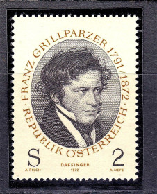 Австрія Австрия ^/--/^ Австрия  1972 г   MNH -  личности - ^_^^^ Австрія 1972 MNH - особистості - фото фото фото
