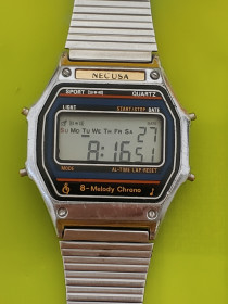 Годинники Часы ^/--/^ NEC-USA редкие часы с мелодиями времён 80 /--/ х ^_^^^ NEC-USA рідкісний годинник з мелодіями часів 80 /--/ х - фото фото фото