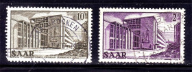 Інше Другое ^/--/^ СААР / SAAR  1952 г  гаш . - архитектура ^_^^^ СААР / SAAR 1952 г гаш. - архітектура - фото фото фото