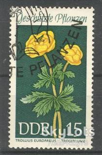 Флора Флора ^/--/^ ГДР 1969 флора цветы Mi 1458 ^_^^^ НДР 1969 флора квіти Mi 1458 - фото фото фото