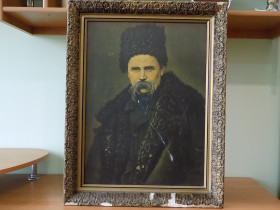 Інше Другое ^/--/^ Вінтажний портрет Т. Г. Шевченка 1973 р.  (Тканина, фабрика «Атлас», Львів) ^_^^^ Винтажный портрет Т. Г. Шевченко 1973 г. (Ткань, фабрика «Атлас», Львов) - фото фото фото