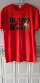 Футболки, майки Футболки, майки ^/--/^ Футболка &amp;quot;Blood Sweet And Beers&amp;quot;  (100% cotton, L, Bangladesh) ^_^^^ Футболка &amp;quot;Blood Sweet And Beers&amp;quot; (100% cotton, L, Bangladesh) - фото фото фото