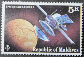 Інше Другое ^/--/^ Мальдивы Космос Викинг-1 1976 ^_^^^ Мальдіви Космос Вікінг-1 1976 - фото фото фото