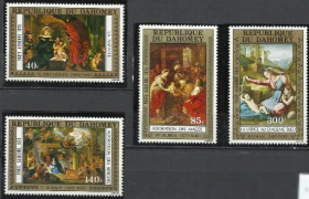 Інші країни Другие страны ^/--/^ Дагомея 1975 живопись Рубенс Рафаэль Ле Брун ван Лейден 4 /--/ м. ^_^^^ Дагомея 1975 живопис Рубенс Рафаель Ле Брун ван Лейден 4 /--/ м. - фото фото фото
