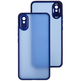 Чохли, бампера Чехлы, бампера ^/--/^ Чохол Fiji Lens для Xiaomi Redmi 9 /--/ A бампер матовий з захистом блока камер Blue ^_^^^ Чехол Fiji Lens для Xiaomi Redmi 9 /--/ A бампер матовый с защитой блока камер Blue - фото фото фото