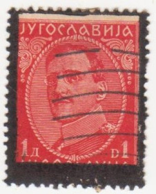 Балканський півострів Балканский полуостров ^/--/^ Югославия 1934 г. № 305 гашеная ^_^^^ Югославія 1934 р. No 305 гашена - фото фото фото