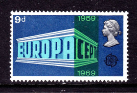 Великобританія Великобритания ^/--/^ ZM  UK / Великобритания 1969 г MNH - EUROPA CEPT - ^_^^^ ZM UK / Велика Британія 1969 р MNH - EUROPA CEPT - фото фото фото