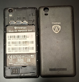 Інше  (Корпуса) Другое (Корпуса) ^/--/^ Prestigio MultiPhone Muze A /--/ 5 5502 Black кришка і інші запчастини ^_^^^ Prestigio MultiPhone Muze A /--/ 5 5502 Black крышка и другие запчасти - фото фото фото