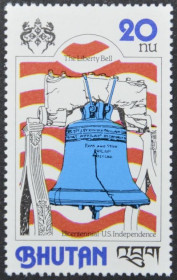 Інше Другое ^/--/^ Бутан 200 лет США Колокол Свободы 1978 ^_^^^ Бутан 200 років США Дзвін Свободи 1978 - фото фото фото