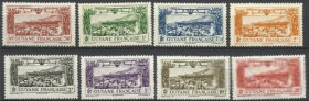 Південна Америка Южная Америка ^/--/^ Гвиана франц. 1933 транспорт авиация вид 8 /--/ м.- ^_^^^ Гвіана франц. 1933 транспорт авіація вид 8 /--/ м.- - фото фото фото