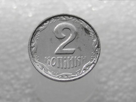 Обігові Обиходные ^/--/^ 2 копійки 2007 рік Україна &amp;quot; Брак, Проточка Штемпеля Аверса та Викришка &amp;quot;  (261+) ^_^^^ 2 копейки 2007 год Украина &amp;quot; Брак, Проточка Штемпеля Аверса и Окришка &amp;quot; (261+) - фото фото фото